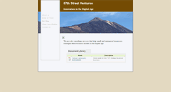 Desktop Screenshot of 57thstventures.com